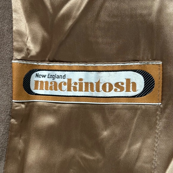 Mackintosh New England Vintage Brown Velveteen Coat Jacket Outerwear Gorpcore - Picture 4 of 8